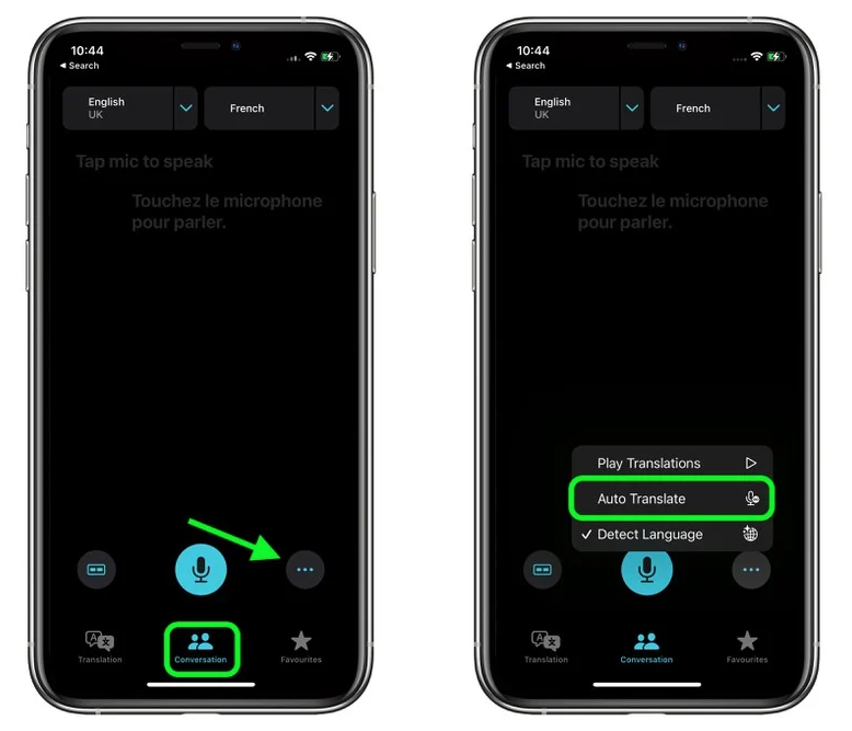 阿巴嘎苹果手机维修分享iOS 15 “翻译” App 新改进 