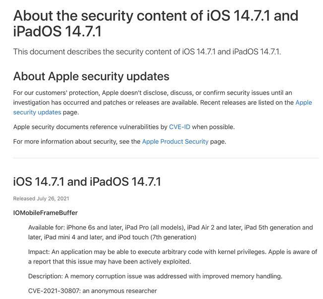 阿巴嘎苹果手机维修分享iOS 14.7.1 正式版更新内容及升级方法 