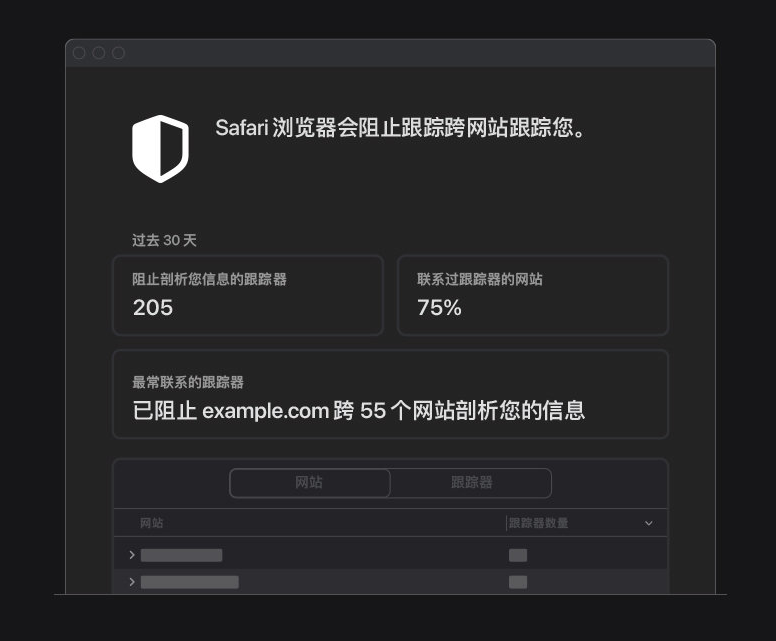阿巴嘎苹果手机维修分享如何在 Safari 浏览器中查看和打开隐私报告 